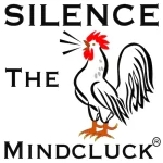 silence-the-mindcluck-logo Silence the Mindcluck® logo with rooster illustration — mindset coaching and strategies to quiet your mind